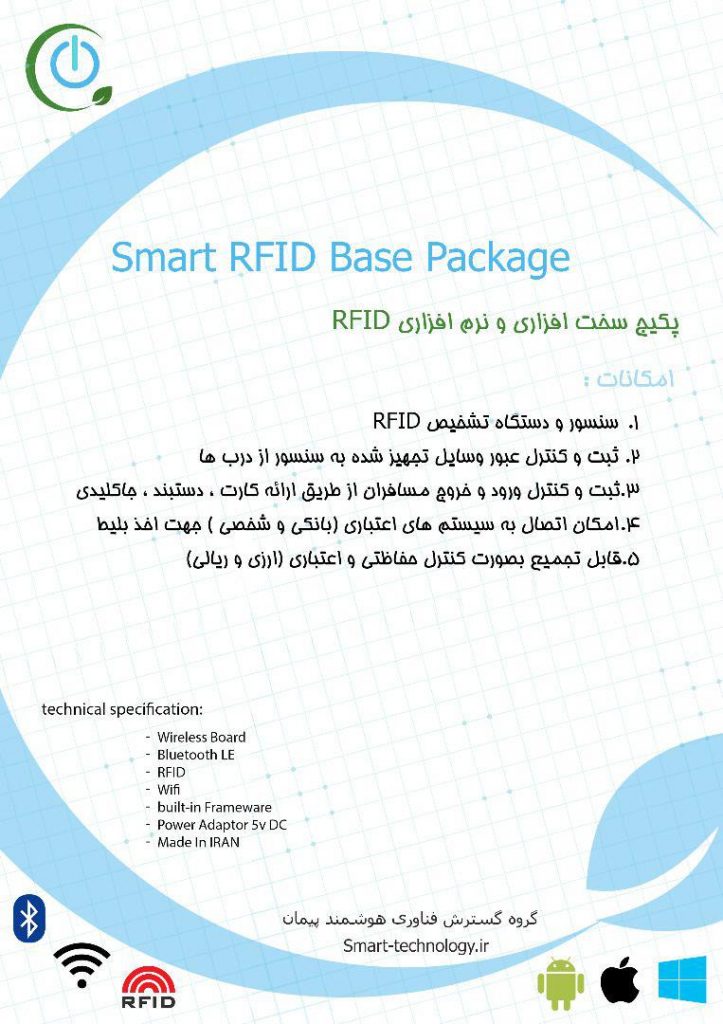 پکیج سخت افزاری و نرم افزاری RFID